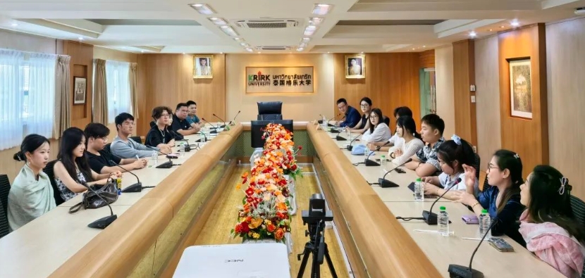 研学泰国—山东艺术设计职业学院第一批研学团师生在泰国格乐大学顺利举行结营仪式