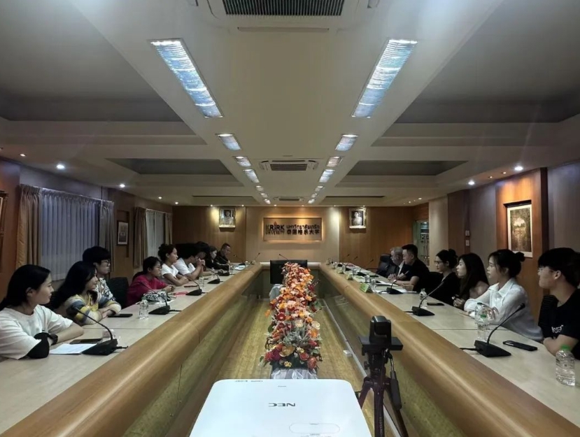 研学泰国—山东艺术设计职业学院第二批研学团师生在泰国格乐大学顺利举行结营仪式